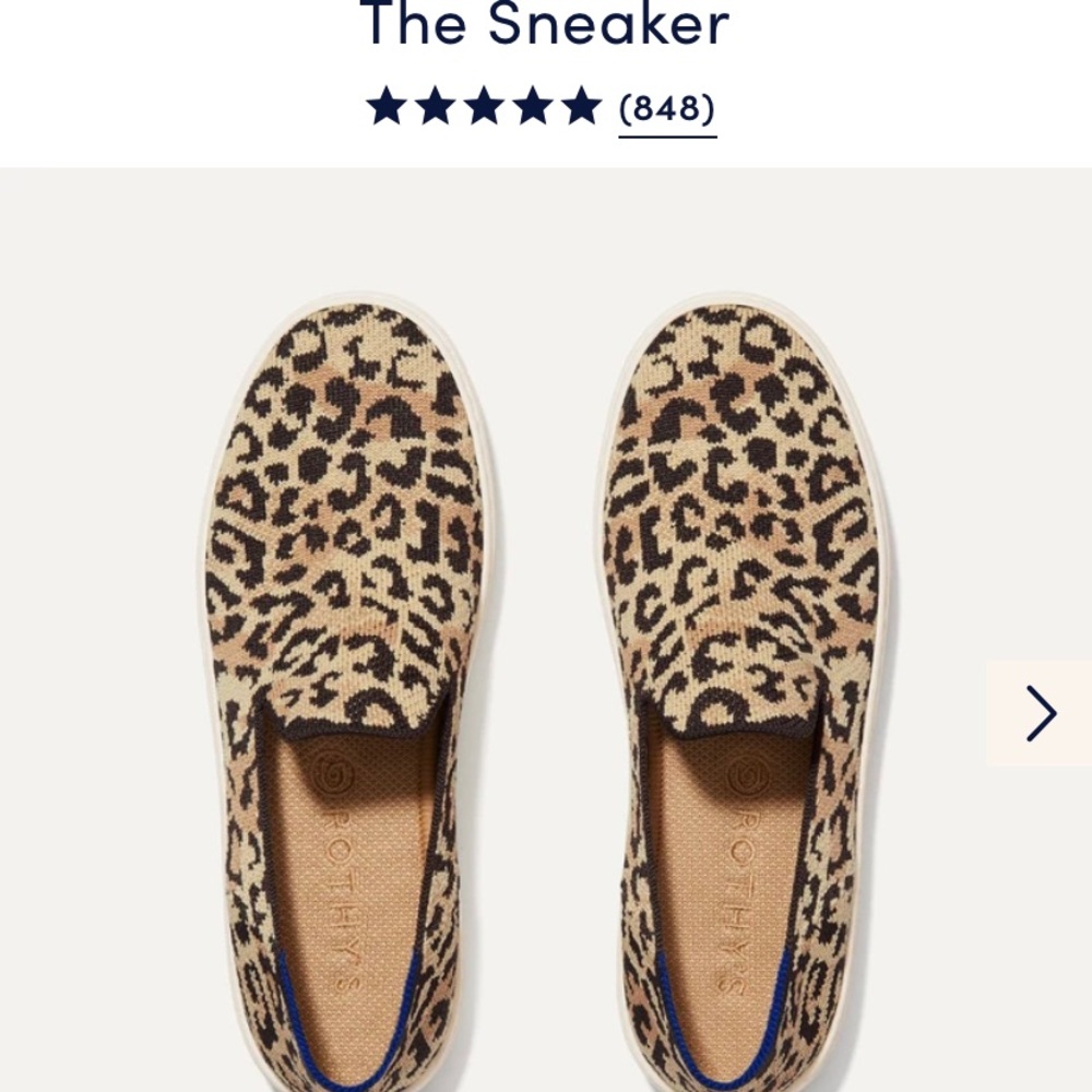 Rothy’s The Sneaker in Camo Cat - EUC